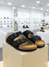 BRKN ARIZONA LEATHER SLIPPER